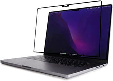 Load image into Gallery viewer, Moshi iVisor AG Anti-glare Screen Protector for MacBook Pro 16-inch (2022 M1, A2485), Easy-Installation, Washable & Reusable, Scratch Protection, Fingerprint Resistant - Black (Clear/Matte)