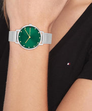 Load image into Gallery viewer, Tommy Hilfiger Women's Classic 2H Quartz Ultra Slim Case Watch - Stainless Steel Mesh Bracelet - 3ATM/30 Meters Water Resistance - Premium Fashion, Simple and Chic - Gift for Her - 35mm