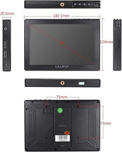 Load image into Gallery viewer, LILLIPUT A7S 7" 1920x1200 IPS Screen Camera Field Monitor 4K HDMI Input Output Video for DSLR Mirrorless Camera Sony A7S II A6500 Panasonic GH5 Canon 5D Mark IV DJI Ronin M Black VIVITEQ Exclusively