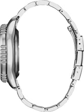 Load image into Gallery viewer, Citizen Men's Eco-Drive Promaster Dive Fugu Automatic Stainless Steel Watch, Luminous, ISO Compliant, Silver/Green Dial