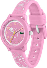 Load image into Gallery viewer, Lacoste L.12.12 Kids 3H Quartz Silicone Watch, Children’s Timepiece, Water Resistant up to 5ATM/50 Meters, A Colorful and Fun Design, 33mm