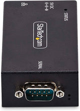 Load image into Gallery viewer, StarTech.com 1-Port Serial to Ethernet Adapter, IP Serial Device Server for Remote RS232 Devices, Wall/DIN Rail, LAN to DB9, TAA