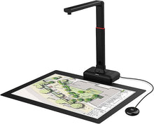 Load image into Gallery viewer, VIISAN Large Format Book & Document Scanner, Capture Size A2/A3, 26MP USB Document Camera with Auto-Flatten, Fingerprint Removal Technologies, Multi-Language OCR, Compatible with Windows & macOS