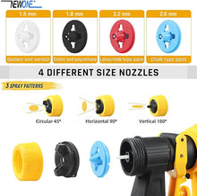 Load image into Gallery viewer, Paint Sprayer Guns for De-Walt 20V MAX Battery Power Electric Spray 1200ml High Capacity Paint Gun Container with 4 Nozzles Easy to Clean for Furniture Cabinets Fence Walls Door Works Garden Chairs