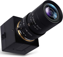 Load image into Gallery viewer, SVPRO Telephoto Webcam Mac Compatible 1MP USB Camera with 5-50mm Optical Zoom Lens Manual Focus Webcam UVC PC Cam for Windows Linux Android MAC,1280x720 USB2.0 CMOS Video Camera for Security,Streaming