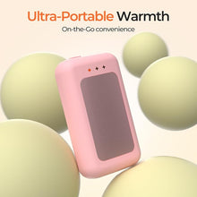 Load image into Gallery viewer, AI Hand Warmers Rechargeable, Reusable Portable Electric Hand Warmer, Fast Intelligent Heating in 1 Second, Gifts for Christmas, Outdoor, Golf, Hunting, Camping Accessories Pink 2Pack