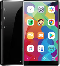 Load image into Gallery viewer, MP3 Player with Bluetooth and WiFi, 3GB RAM 32GB ROM Up to 512 GB, 4" Touch Screen, Parental Control, GMS, Android MP4 Player Compatible with Spotify, Audible, Music, FM, E-Book, Educational, Games
