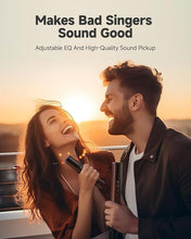 Load image into Gallery viewer, 2024 Smart Karaoke Machine for Adults - with Lyrics Display, 64GB Karaoke Tablet, 2 Wireless Mics, Professional Karaoke System, 600W Peak Power, 4 DJ Lights, Karaoke Speaker for Any Occasion