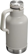 Load image into Gallery viewer, Stanley Classic Easy-Pour Growler, Insulated Growler Keeps Beer Cold & Carbonated made with Stainless Steel Interior, Durable Exterior Coating & Leak-Proof Lid, Easy to Carry Handle, 64 Oz, Ash
