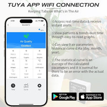 Load image into Gallery viewer, BAUSATZ 14 in 1 Air Quality Monitor, Formaldehyde Detector, Temperature&Humidity Meter, Sensor, Tester; Detect PM2.5/PM1.0/HCHO/PM10/CO/CO? Micron Dust, Test Indoor TVOC Volatile Organic Compound Gas