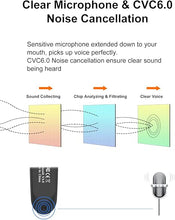 Load image into Gallery viewer, New bee Bluetooth Earpiece V5.0 Wireless Handsfree Headset with Microphone 24 Hrs Driving Headset 60 Days Standby Time for iPhone Android Samsung Laptop Trucker Driver (Black)