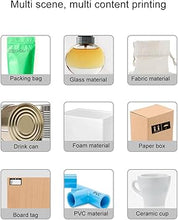 Load image into Gallery viewer, Bewinner M90 Handheld Inkjet Printer Gun with 4.3in (Chinese & English) - 0.5 Inch Nozzle Adjustable for Any 300dpi, Pad Printing Machine for QRCode Barcode (US Plug)