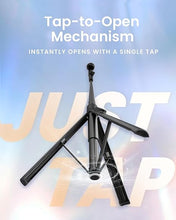 Load image into Gallery viewer, Automatic Tripod for iPhone, 66" Phone Tripod Selfie Stick for Cell Phone, Tripod Stand with Remote for Video Recording, Black