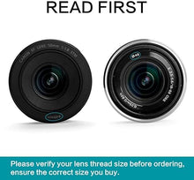 Load image into Gallery viewer, 77mm Star Filter 4 Pieces Starburst Lens Filter(4 Points,6 Points,8 Points,12 Points) with Centre Pinch Lens Cap for Canon Nikon Sony Olympus Pentax and Other DSLR Cameras + 4 Slot Filter Pouch