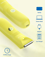 Load image into Gallery viewer, VIKICON Unisex Hair Trimmer - Cordless Electric Razor for Men and Women, Waterproof, Adjustable Length Guards, LED Light, Removable Blade Heads, 60-Minute Continuous Shaving