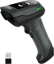 Load image into Gallery viewer, OBZ Bluetooth Barcode Scanner, 2D 1D QR Code Scanner, Handheld 2.4G Wireless Barcode Scanner Connect Smart Phone, Tablet, PC, POS, USB Cordless Barcode Reader Work with Mac OS, Windows, iOS, Android