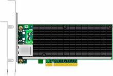 Load image into Gallery viewer, GLOTRENDS ST7215 10Gb PCI-E NIC Network Card, Single Copper RJ45 Port, Intel X540-AT1 Controller, Support Windows Server/Linux/VMware, Compare to Intel X540-T1
