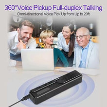 Load image into Gallery viewer, 3 in 1 USB Computer Speaker with Microphone, PC Laptop Desktop Conference Speaker with Mic for Smart Home Office and Online Study?360 Degree Enhanced Voice Pickup, Noise Reduction