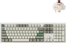 Load image into Gallery viewer, Keychron Q6 Max QMK/VIA Bluetooth Wireless /2.4 GHz/USB-C Wired Custom Mechanical Keyboard, Full Size Programmable Knob RGB Backlit Hot-Swappable Gateron Brown Switch for Mac Windows Linux - White