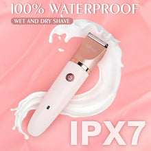 Load image into Gallery viewer, Ufree Electric Shaver for Women Pubic Hair, Electric Razors for Women, Bikini Trimmer for Women Face and Body Hair, Wet & Dry Use Groomer, Hair Trimmer, Birthday Gifts for Women, Gold