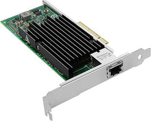 Load image into Gallery viewer, PCIe Ethernet Network Card for Intel X540-T1 X540 Chipset PCIe 2.1 x8 10Gb Single Port RJ45 LAN Card Support Windows Server/Windows/Linux/VMware/ESX