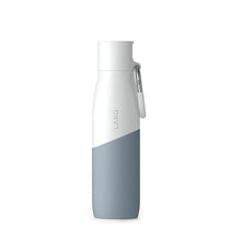 Load image into Gallery viewer, LARQ Bottle Movement Filtered - Lightweight Non-Insulated Stainless Steel Water Bottle BPA Free with Nano Zero technology and long-lasting filters, White/Pebble, 24oz