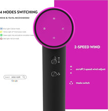 Load image into Gallery viewer, AINA Hair Dryer, Blow Dryer - Brushless Motor, 110,000 RPM Lightweight, Ionic Travel 110V/ALCI Plug(Sexy Rose)