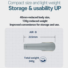 Load image into Gallery viewer, JMW AIR B Powerful BLDC Hair Dryer with Diffuser & Dryer Stand I 100% Cool Wind, Compact, Light, Low Noise Blow Dryer for Home Travel Salon