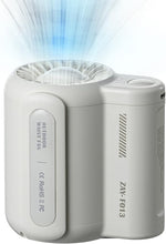 Load image into Gallery viewer, Mini Waist Fan,Portable Fan,3 Speeds Strong Airflow Wearable Personal Clip Fan,Rechargeable belt clip fan with USB port for Outdoor Works, Farm, Hiking, Camping