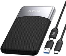 Load image into Gallery viewer, ORICO 1TB External SSD with 2 in 1 USB C Cable, Portable Solid State Drive USB 3.2 Gen 1 Up to 460MB/s, Dust and Drop Resistance, Reliable Storage for USB-C Smartphone, PC, Tablet, Labtop - M25PRO