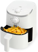 Load image into Gallery viewer, Tasty Personal Air Fryer, Healthier Meals in Minutes, Adjustable Temp Control up to 400°F, Easy-to-Use Design, Nonstick Basket and Tray Made without PFAS, PFOA, PFOS & PTFE, 900 Watts, 2-Quart, White