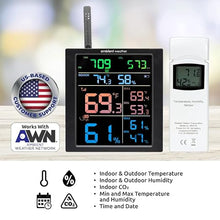 Load image into Gallery viewer, WS-1938 Wi-Fi Home Weather Station with CO2 Monitoring