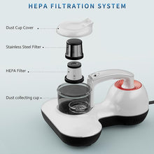 Load image into Gallery viewer, Mattress Vacuum Cleaner, UV Bed Cleaner 12KPa Handheld Upgraded Effectively Clean Up Bed, Pillows, Cloth Sofas, Carpets and Ther Fabric Surfaces