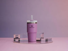Load image into Gallery viewer, Stanley Quencher H2.0 FlowState Stainless Steel Vacuum Insulated Tumbler with Lid and Straw for Water, Iced Tea or Coffee, Smoothie and More, Lilac, 20oz