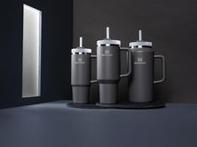 Load image into Gallery viewer, Stanley Quencher H2.0 FlowState Stainless Steel Vacuum Insulated Tumbler with Lid and Straw for Water, Iced Tea or Coffee, Smoothie and More, Stone, 64oz
