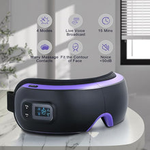 Load image into Gallery viewer, Electronic Eye Massager with Heat, FSA HSA Eligible Items, Reduce Dry Eye Compress,Eye Care Massager for Migraines,Improve Sleep for Women Man