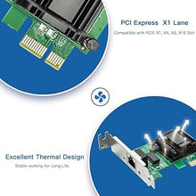 Load image into Gallery viewer, Gigabit PCIe NIC with Intel 82574L Chip, 1Gb Network Card Compare to Intel EXPI9301CT/ EXPI9301CTBLK NIC, Single RJ45 Port, PCI Express X1, Ethernet Card for Windows/Windows Server/Linux