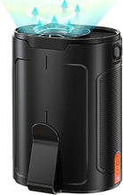 Load image into Gallery viewer, 2024 AI Portable Fan Rechargeable, 4 Speeds 6600RPM Strong Airflow, Personal Waist Fan with up to 25H of Working Time, Hands-Free Hanging Neck Fan, Wearable Belt Fan for Camping, Outdoor, Jobsite