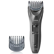 Load image into Gallery viewer, Panasonic Performance Hair Clippers with 2 Attachments and Adjustable Length Settings, Corded or Cordless Trimmer for Hair and Beard - ER-GC63-H (Silver)