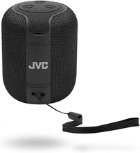Load image into Gallery viewer, JVC Portable Gumy Wireless Speaker with Surround Sound, Bluetooth 5.3, Lightweight, TWS Capability, USB-C, up to 15-Hour Battery Life - SPSG1BTB (Black)