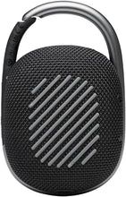 Load image into Gallery viewer, JBL Clip 4 - Portable Mini Bluetooth Speaker, big audio and punchy bass, integrated carabiner, IP67 waterproof and dustproof, 10 hours of playtime, speaker for home, outdoor and travel (Black)