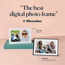 Load image into Gallery viewer, Aura Carver 10.1" WiFi Digital Picture Frame | The Best Digital Frame for Gifting | Send Photos from Your Phone | Quick, Easy Setup in Aura App | Free Unlimited Storage | (Clay with White Mat)