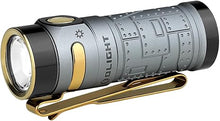 Load image into Gallery viewer, OLIGHT Baton4 Rechargeable EDC Flashlight, LED Pocket Flashlight 1300 Lumens with Magnetic Charging Cable, Small Powerful Bright Flashlight IPX8 Waterproof for Home, Camping (Fighter Pilot)