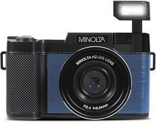 Load image into Gallery viewer, Minolta MND30 30 MP / 2.7K Ultra HD Digital Camera (Blue)