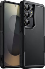 Load image into Gallery viewer, JETech Case for Samsung Galaxy S25 Ultra 5G, Heavy Duty Dual-Layer Protection, Rugged Tough Shockproof Phone Cover with Matte Design (Titanium Black)
