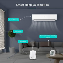 Load image into Gallery viewer, THIRDREALITY Zigbee Temperature and Humidity Sensor with Digital LCD Display, ZigBee Hub Required, App Records, Remote Monitoring and Smart Home Automation, AAA Batteries Included
