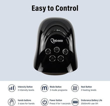 Load image into Gallery viewer, cotsoco Cordless Hand Massager with Heat and Compression for Arthritis and Carpal Tunnel, Birthday Gifts for Women Mom Men,Black