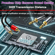 Load image into Gallery viewer, FlyroadUp 3.5mm Aux + RCA L/R Bi-Directional Stereo Audio Switch 8 in 1 Out A/B Analog Audio Switcher Selector