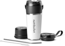 Load image into Gallery viewer, nutribullet Flip Portable Blender with Insulated Cup, White, NBPB50350AW