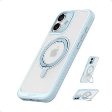 Load image into Gallery viewer, Anker Ultra Magnetic for iPhone Case with Sturdy 360° Ring Stand, Military-Grade Shockproof Kickstand Compatible with MagSafe (for iPhone 16 Plus, Blue)